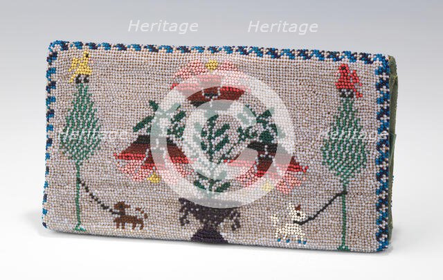 Purse, Mexican, 1800-1830. Creator: Unknown.