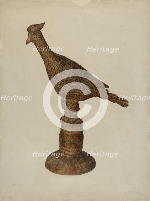 Pa. German Eaglet, c. 1941. Creator: Hester Duany.