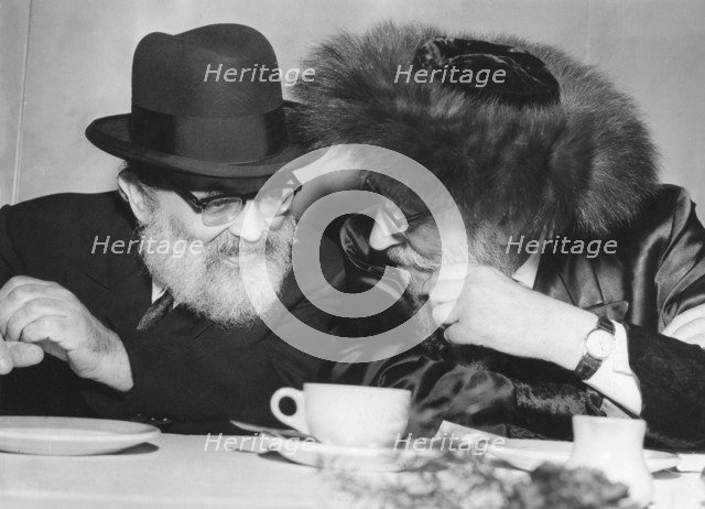 Agudist Rabbis, Jerusalem, 19 July 1963. Artist: Unknown