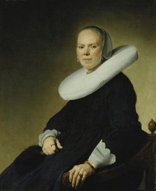 Portrait of a Woman in an Armchair, c1642-1645. Creator: Jan Verspronck