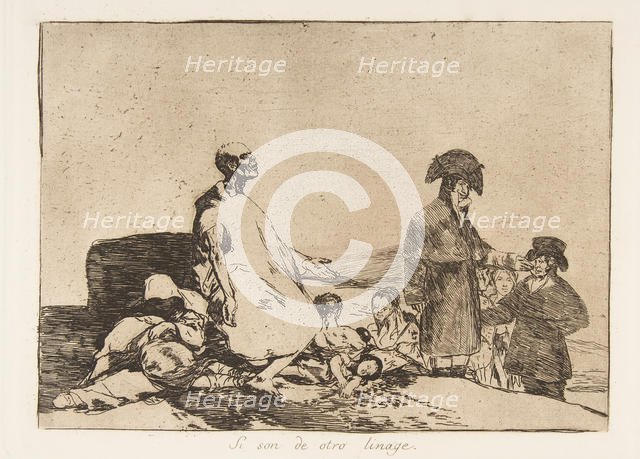 Plate 61 from 'The Disasters of War' (Los Desastres de la Guerra): 'Pe..., 1811-12 (published 1863). Creator: Francisco Goya.