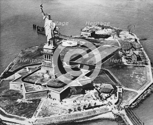 Statue of Liberty, New York City, c1955. Creator: Arthur Charles Kirby Ware.
