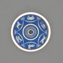 Button with Signs of the Zodiac, Burslem, Late 18th century. Creator: Wedgwood.