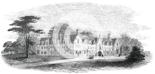 The Worcester Diocesan Training-School, at Saltley, near Birmingham, 1850. Creator: Unknown.