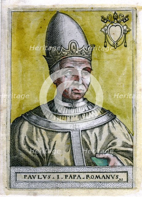 Pope Paul I. Artist: Unknown