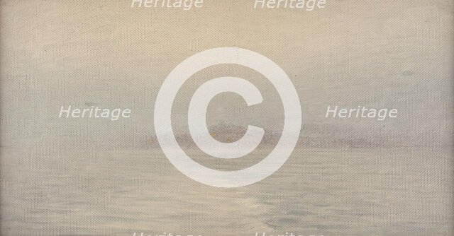 Mist over the sea, c.1911. Creator: Henry Brokman.