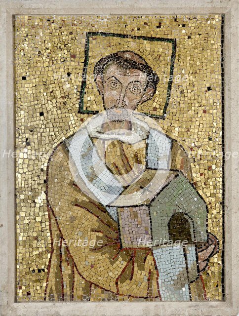 Portrait of Pope John VII, 705-707. Creator: Byzantine Master.