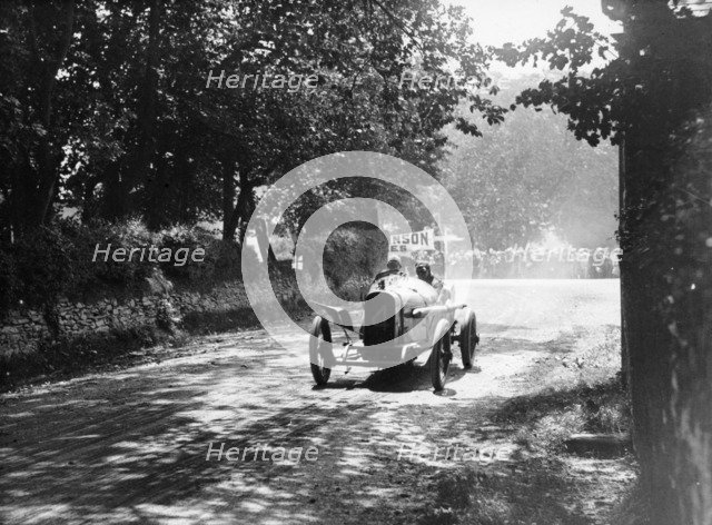 Sunbeam at the Isle of Man TT Race, 1914. Artist: Unknown