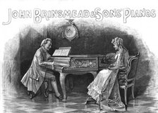 ''John Brinsmead and Sons Pianos', 1890. Creator: Unknown.