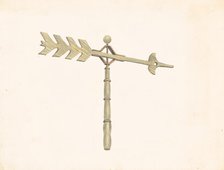 Weather Vane, c. 1939. Creator: Frank Eiseman.