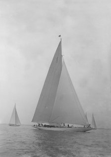 The American J-Class yacht 'Yankee', 1935. Creator: Kirk & Sons of Cowes.