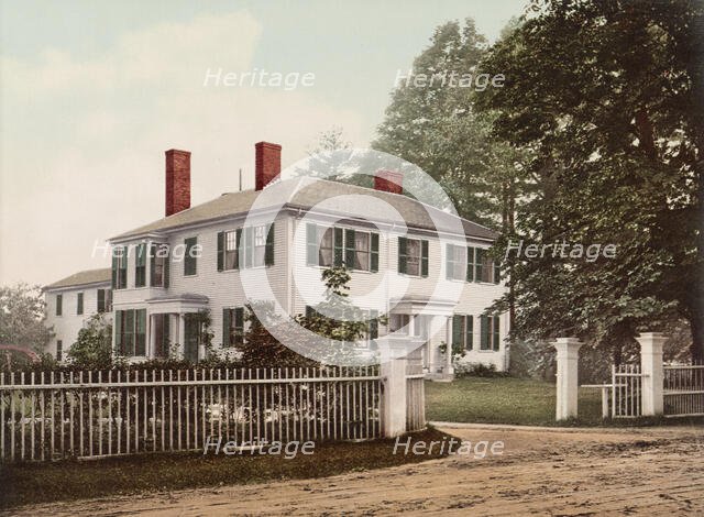 The Emerson House, Concord, c1900. Creator: Unknown.