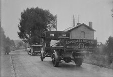 British autos with cannon in France, between c1914 and c1915. Creator: Bain News Service.