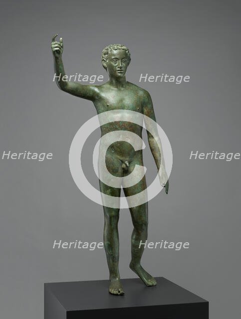 Portrait Statue of a Youth, A.D. 200-300. Creator: Unknown.