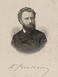 Portrait of the pianist und composer Friedrich Gernsheim (1839-1916), 1875.