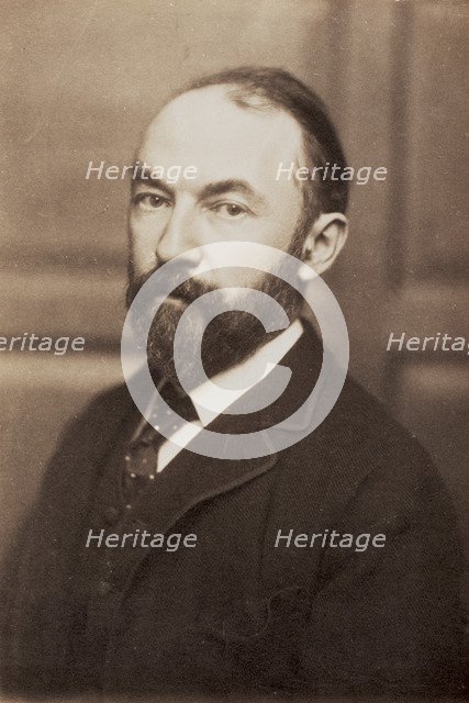 Thomas Hardy, English novelist and poet, late 19th century. Artist: Unknown