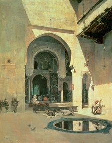 Court of the Alhambra', 1871, by Mariano Fortuny.