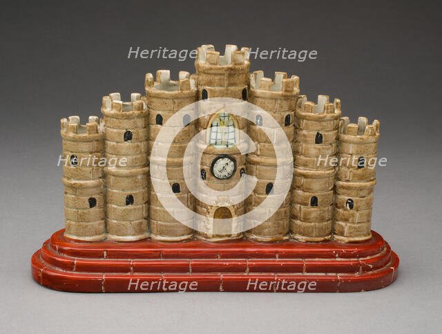 Flower Holder, Staffordshire, 1825/50. Creator: Staffordshire Potteries.