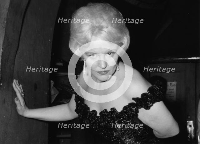 Peggy Lee, London, 1961. Creator: Brian Foskett.