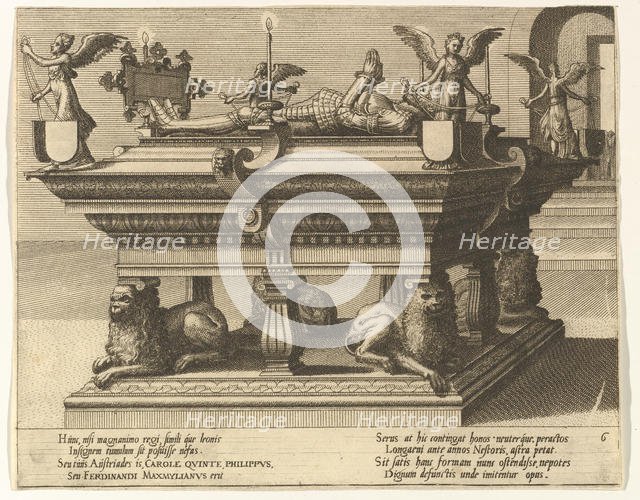 Cœnotaphiorum (6), 1563. Creators: Johannes van Doetecum I, Lucas van Doetecum.