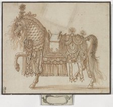 Parade Horse, 1619?. Creator: Anonymous.