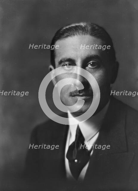 Captain Bryce, portrait photograph, 1919 June 27. Creator: Arnold Genthe.