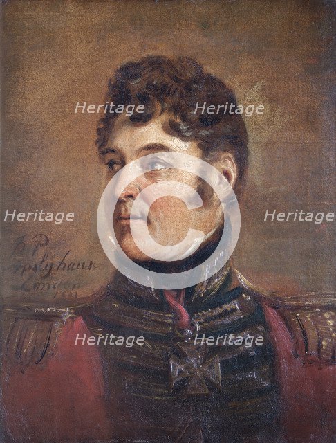 Portrait of General Sir Colin Halkett, British soldier, 1821.  Artist: Jan Willem Pieneman.