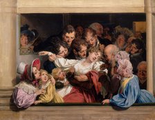 The effect of melodrama (L'effet du mélodrame), c. 1830. Creator: Boilly, Louis-Léopold (1761-1845).