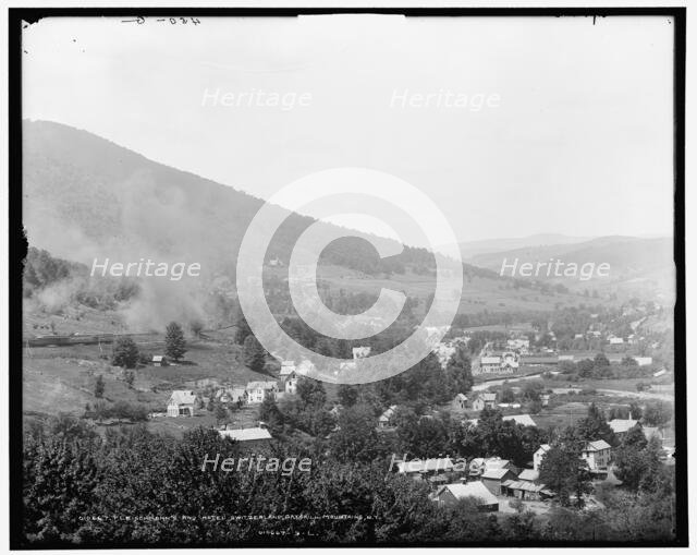 Fleischmann's and Hotel Switzerland, Catskill Mountains, N.Y., c1902. Creator: Unknown.