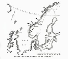 Royal Marine landings in Norway, World War II, 1940 (1944). Creator: Unknown.