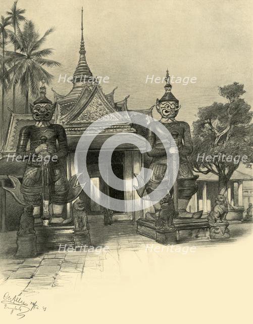 Bangkok, Siam, 1898.  Creator: Christian Wilhelm Allers.
