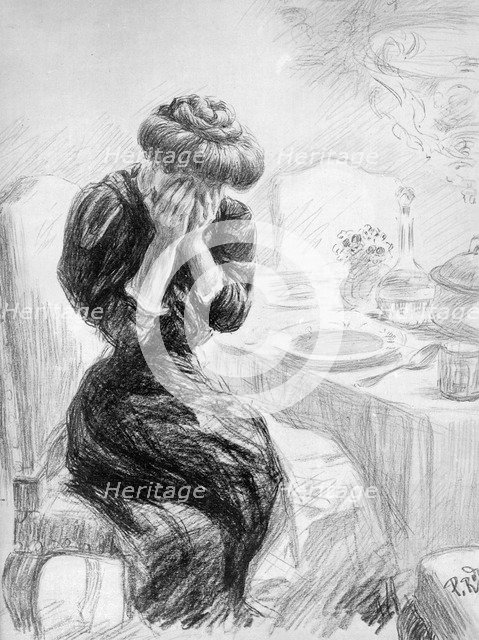 The Marguerite Steinheil case, 1909. Artist: Unknown