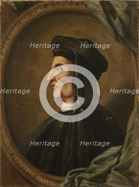 Portrait of Gioseffo Zarlino (1517-1590), 1599. Creator: Anonymous.