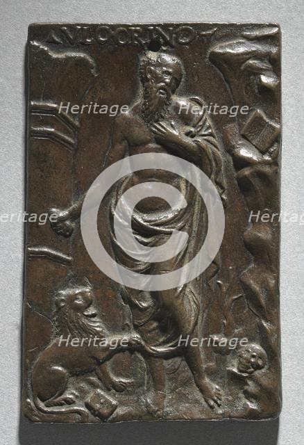 Saint Jerome, 1500s. Creator: Ulocrino (Italian), cast after a model by.