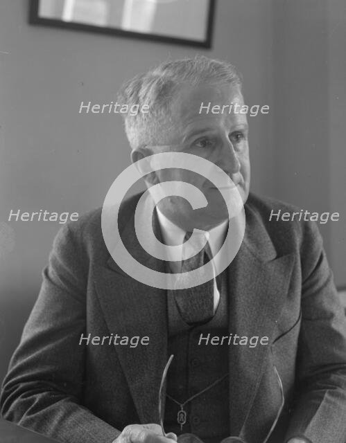 Walter E. Packard, Acting Director, Rural Resettlement Division, 1936. Creator: Dorothea Lange.