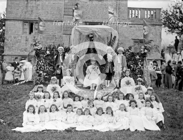 Floral Festival, Chipping Campden, Gloucestershire, 1897. Artist: Henry Taunt