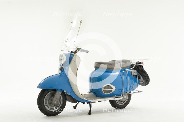 1964 BSA Sunbeam 250cc  Artist: Unknown.