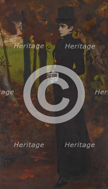 Archduchess Gisela of Austria (1856-1932), Princess of Bavaria, 1898.