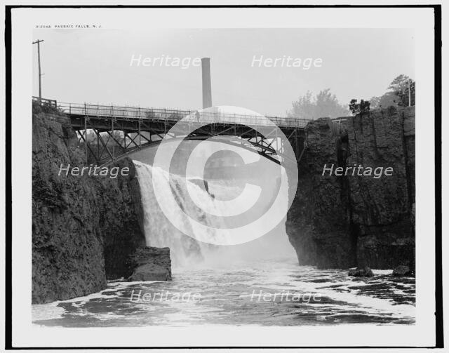 Passaic Falls, N.J., c1900. Creator: Unknown.
