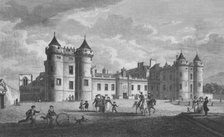 'Palace of Holyrood', 1831.  Artist: William Home Lizars.