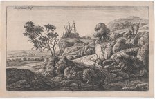 Paths Leading To a Stream, 17th century. Creator: Anthonie Waterloo.