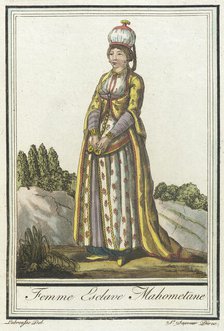 Costumes de Différents Pays, 'Femme Esclave Mahometane', c1797. Creators: Jacques Grasset de Saint-Sauveur, LF Labrousse.