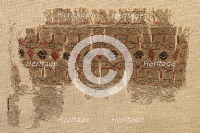 Fragment of a Tiraz-Style Textile, 1101 - 1149. Creator: Unknown.