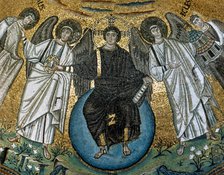 Mosaic of the apse of San Vitale, Ravenna, Italy, 547 AD. Creator: Unknown.