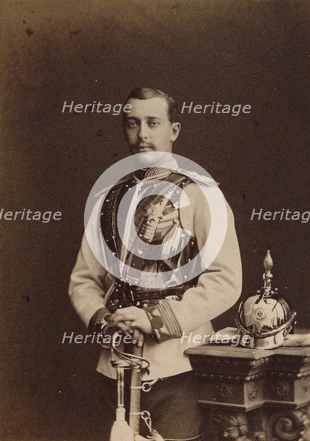 Portrait of Grand Duke Sergei Maximilianovich of Leuchtenberg (1849-1877), 1873.