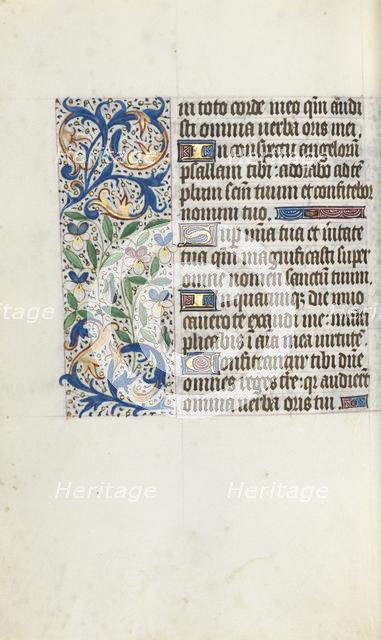 Book of Hours (Use of Rouen): fol. 106r, c. 1470. Creator: Master of the Geneva Latini (French, active Rouen, 1460-80).