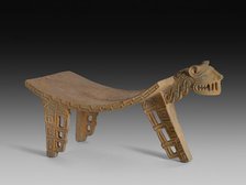 Ceremonial Grinding Table (Metate) in the Form of a Feline, A.D. 500/1000. Creator: Unknown.