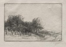 Landscape (Un Paysage). Creator: Alphonse Legros (French, 1837-1911).
