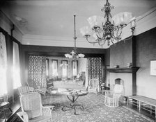 Parlor, Country Club, Grosse Pointe Farms [sic], between 1900 and 1906. Creator: Unknown.