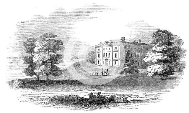 Her Majesty's Marine Residence, Isle of Wight, 1844. Creator: Unknown.